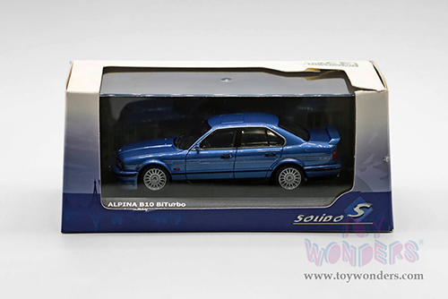 Solido - Alpina B10 (E34) BiTurbo (1994, 1/43 scale diecast model car, Blue) S4310401