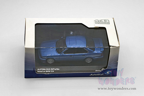 Solido - Alpina B10 (E34) BiTurbo (1994, 1/43 scale diecast model car, Blue) S4310401