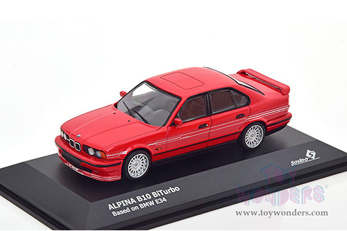 Solido - Alpina B10 (E34) BiTurbo (1994, 1/43 scale diecast model car, Red) S4310402