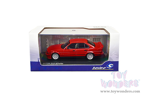 Solido - Alpina B10 (E34) BiTurbo (1994, 1/43 scale diecast model car, Red) S4310402