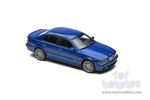Solido - BMW E39 M5 5.0 V8 32V (2003, 1/43 scale diecast model car, Estoril Blue) S4310501