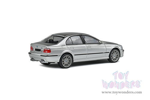 Solido - BMW E39 M5 5.0 V8 32V (2003, 1/43 scale diecast model car, Titanium Silver) S4310502
