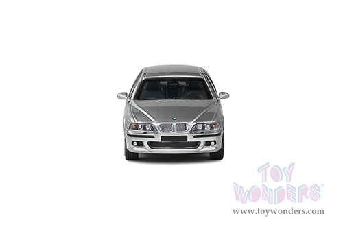 Solido - BMW E39 M5 5.0 V8 32V (2003, 1/43 scale diecast model car, Titanium Silver) S4310502