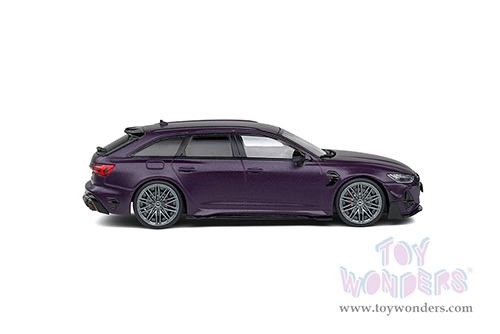 Solido - ABT RS6-R Audi (2022, 1/43 scale diecast model car, Merlin Purple Matte) S4310701