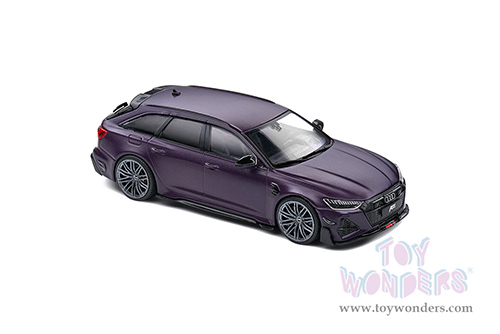 Solido - ABT RS6-R Audi (2022, 1/43 scale diecast model car, Merlin Purple Matte) S4310701