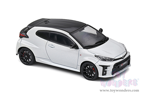 Solido - Toyota Yaris GR 1.6l Turbo - 261HP AWD (2020, 1/43 scale diecast model car, Platin White) S4311101