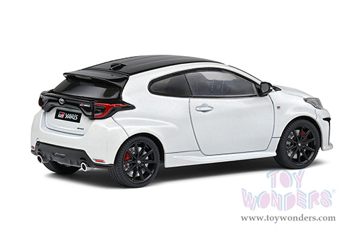 Solido - Toyota Yaris GR 1.6l Turbo - 261HP AWD (2020, 1/43 scale diecast model car, Platin White) S4311101