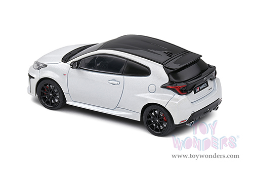 Solido - Toyota Yaris GR 1.6l Turbo - 261HP AWD (2020, 1/43 scale diecast model car, Platin White) S4311101