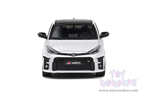 Solido - Toyota Yaris GR 1.6l Turbo - 261HP AWD (2020, 1/43 scale diecast model car, Platin White) S4311101