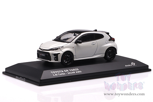 Solido - Toyota Yaris GR 1.6l Turbo - 261HP AWD (2020, 1/43 scale diecast model car, Platin White) S4311101