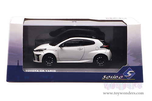 Solido - Toyota Yaris GR 1.6l Turbo - 261HP AWD (2020, 1/43 scale diecast model car, Platin White) S4311101