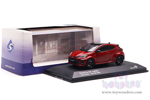 Solido - Toyota Yaris GR 1.6l Turbo - 261HP AWD (2020, 1/43 scale diecast model car, Karmina Red) S4311102