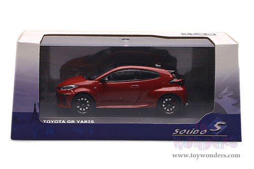 Solido - Toyota Yaris GR 1.6l Turbo - 261HP AWD (2020, 1/43 scale diecast model car, Karmina Red) S4311102