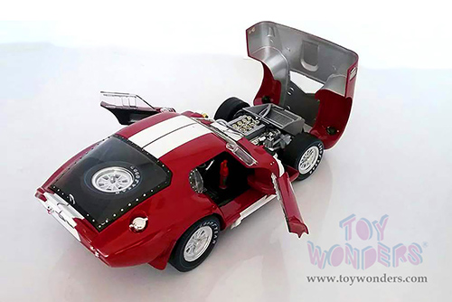 Shelby - Shelby Cobra Daytona Coupe #98 (1965, 1/18 scale diecast model car, Red w/ White Stripes) SC131R