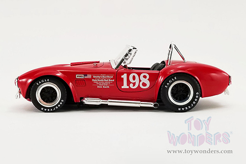 Shelby/Acme - Shelby Cobra 427 S/C #98 Convertible (1965, 1/18 scale diecast model car, Red) SC198