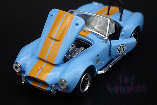 Shelby - Shelby&reg; 50th Anniversary Shelby Cobra 427 S/C #45 (1965, 1/64 scale diecast model car, Gulf Blue) SC715BU