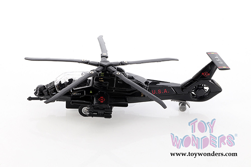 Stealth Copter with Light & Sounds (8.25" diecast model helicopter, Asstd.) SL362/2DB