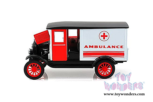 New Ray - Classic Collection Chevrolet&reg; Series H Ambulance (1924, 1/32 scale diecast model car, White/Red) SS-55073A