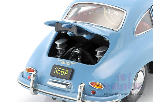 Sun Star European - Porsche 356A 1500 GS Carrera GT Coupé (1957, 1/18 scale diecast model car, Aquamarine Blue) SS1342