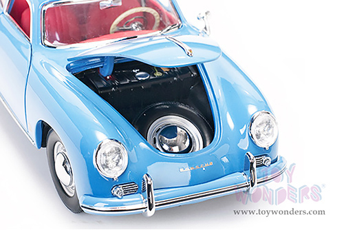 Sun Star European - Porsche 356A 1500 GS Carrera GT Coupé (1957, 1/18 scale diecast model car, Aquamarine Blue) SS1342