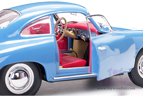 Sun Star European - Porsche 356A 1500 GS Carrera GT Coupé (1957, 1/18 scale diecast model car, Aquamarine Blue) SS1342