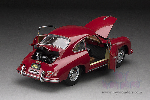 Sun Star European - Porsche 356A 1500 GS Carrera GT Coupé (1957, 1/18 scale diecast model car, Polyantha Red) SS1350