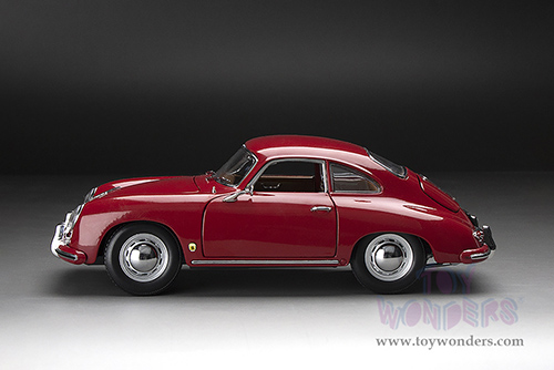 Sun Star European - Porsche 356A 1500 GS Carrera GT Coupé (1957, 1/18 scale diecast model car, Polyantha Red) SS1350