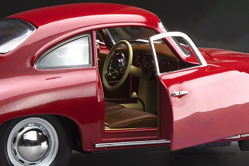 Sun Star European - Porsche 356A 1500 GS Carrera GT Coupé (1957, 1/18 scale diecast model car, Polyantha Red) SS1350