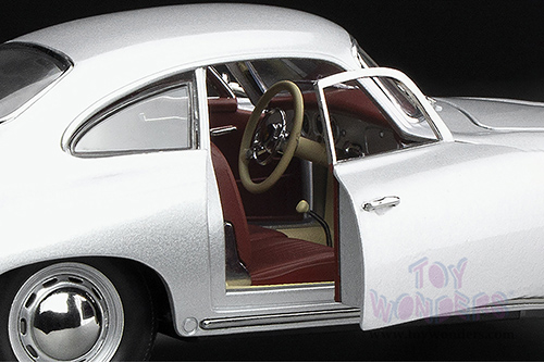 Sun Star European - Porsche 356A 1500 GS Carrera GT Coupé (1957, 1/18 scale diecast model car, Silver) SS1351