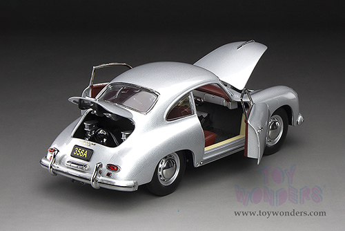 Sun Star European - Porsche 356A 1500 GS Carrera GT Coupé (1957, 1/18 scale diecast model car, Silver) SS1351