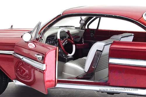 Sun Star USA - Chevrolet&reg; Impala&trade; Sport Coupe (1961, 1/18 scale diecast model car, Honduras Maroon) SS2108