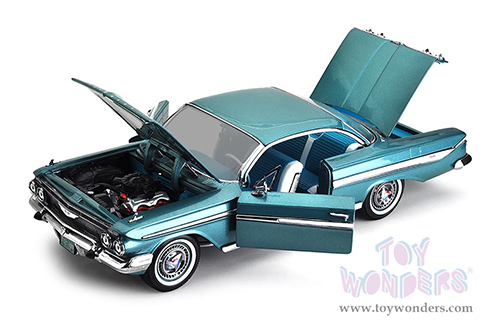 Sun Star USA - Chevrolet&reg; Impala&trade; Sport Coupe (1961, 1/18 scale diecast model car, Turquoise) SS2109