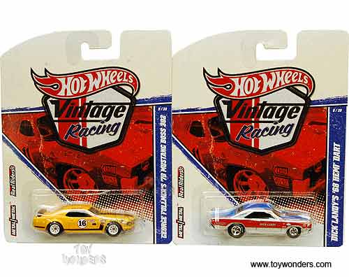 Mattel Hot Wheels - Vintage Racing Assortment (3", Asstd.) T8450/956C