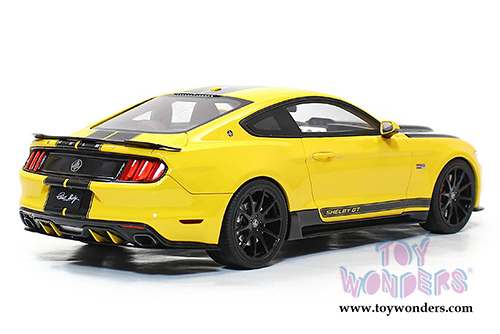GT Spirit USA Exclusive - Ford Shelby GT Hardtop (2015, 1/18 scale resin model car, Yellow/Black) US002