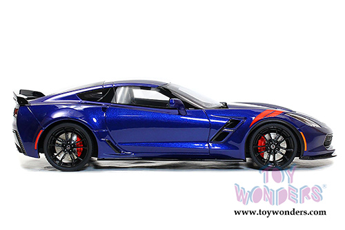 GT Spirit USA Exclusive - Chevrolet&reg; Corvette&reg; Grand Sport Hard Top (2017, 1/18 scale resin model car, Admiral Blue) US004