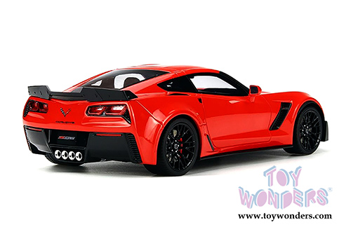 GT Spirit USA Exclusive - Chevrolet&reg; Corvette&reg; Z06 Hardtop (2017, 1/18 scale resin model car, Torch Red) US005