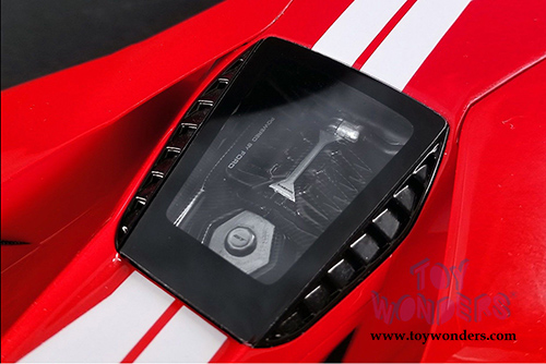 GT Spirit USA Exclusive - Ford GT #1 Heritage Edition (2018, 1/18 scale resin model car, Red) US008