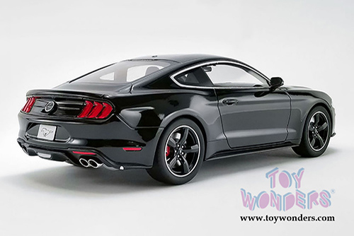 GT Spirit USA Exclusive - Ford Mustang Bullitt Hardtop (2019, 1/18 scale resin model car, Shadow Black) US017B