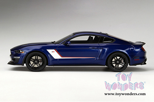 GT Spirit USA Exclusive - Ford Mustang Roush Stage 3 Hardtop (2019, 1/18 scale resin model car, Blue) US020