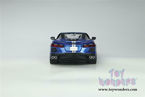 GT Spirit/ACME USA Exclusive - Chevrolet&reg; Corvette&reg; Stingray C8 Convertible (2021, 1/18 scale resin model car, Elkhart Blue) US033