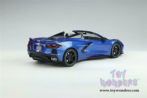 GT Spirit/ACME USA Exclusive - Chevrolet&reg; Corvette&reg; Stingray C8 Convertible (2021, 1/18 scale resin model car, Elkhart Blue) US033