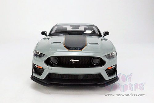 GT Spirit/ACME USA Exclusive - Ford Mustang Mach 1 (2021, 1/18 scale resin model car, Fighter Jet Grey) US039