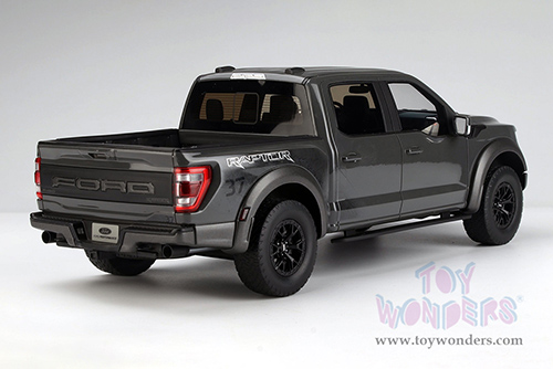 GT Spirit/ACME USA Exclusive - Ford F-150 Raptor Pickup Truck (2022, 1/18 scale resin model car, Lead Foot Gray) US051
