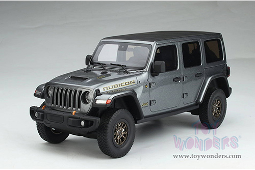 GT Spirit/ACME USA Exclusive - Jeep® Wrangler Rubicon 392 (2021, 1/18 scale resin model car, Granite Crystal Gray) US053