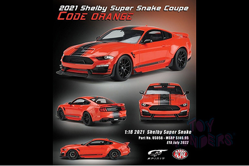 GT Spirit/ACME USA Exclusive - Shelby&reg; Super Snake Coupe (2021, 1/18 scale resin model car, Red) US058