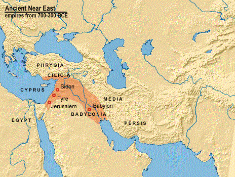 Babylonian-empire-map
