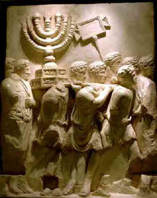 Menorah carried away