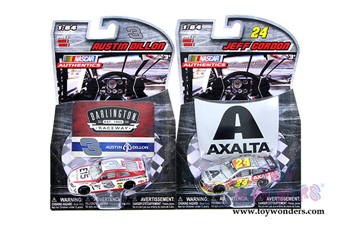 Lionel Racing - Nascar Authentics Race Cars Wave 1 (1/64 scale diecast model car) 10205-W1
