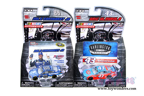 Lionel Racing - Nascar Authentics Race Cars Wave 1 (1/64 scale diecast model car) 10205-W1