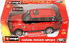 Show product details for BBurago Diamond - Range Rover Sport SUV (1:18, Red) 11002R